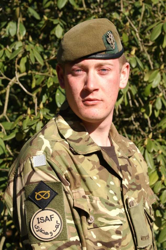 Private Gareth Bellingham.